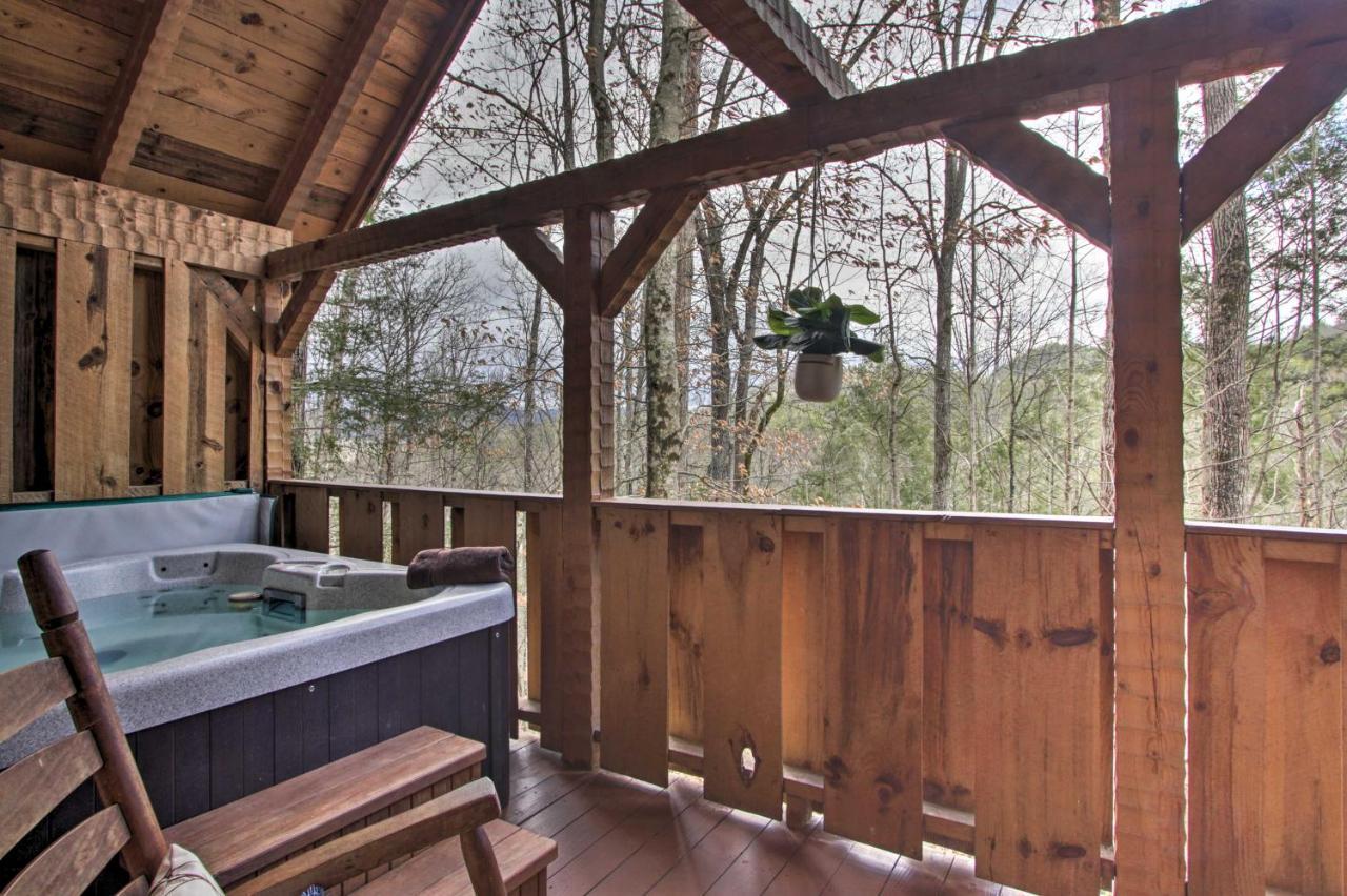 Villa Honey Bear Pause Rural Escape With Porch And Hot Tub! à Townsend Extérieur photo